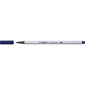 Faserschreiber STABILO Pen 68 brush, preußischblau