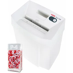 Dokumentförstörare Pure Shredder 120 4x25 cross cut white, 20L, P-4