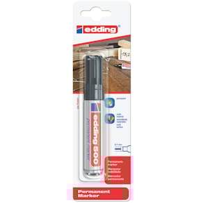 Permanentmarker edding 500/1, schwarz