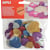 Schuimrubber vormen Apli Kids, glitter harten, 50 stuks (blister)