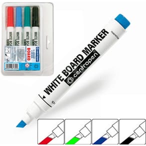 Whiteboardpenna CENTROPEN skuren 4/fp