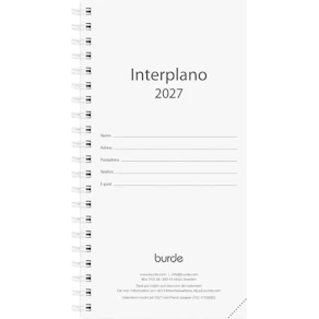 Kalender Interplano refill 2027