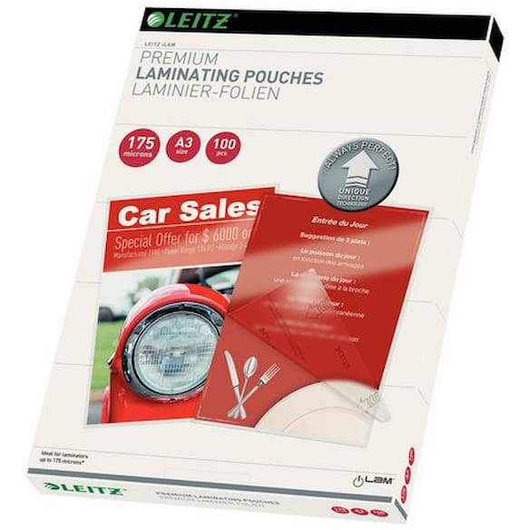 Lamineringslomme LEITZ A3 UDT175my (100)