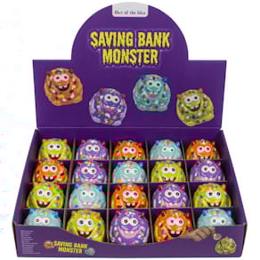 Spardose Out of the Blue Monster, sortiert