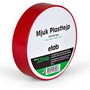 Tejp ETAB 33946 38mmx20m röd
