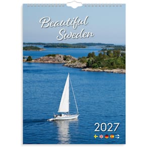 Burde Väggkalender Beautiful Sweden 2027