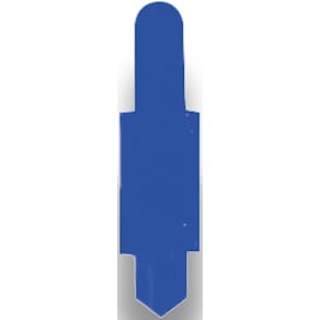 Stecksignal Elba, PVC, dunkelblau