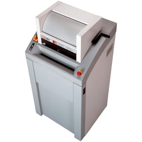 Aktenvernichter HSM Crosscut, lichtgrau, Großmengen, P-4
