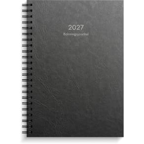 Bokningsjournalen 2027 svart
