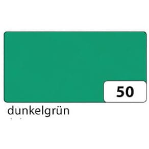 Drachenpapier Folia, 42g, dunkelgrün, 70x100 cm, 25 Bogen, gefal	
