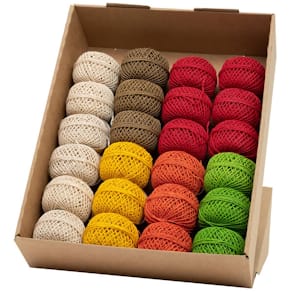 Kordel GOLDINA Nature, sortiert (6 Farben)