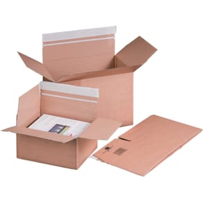 Transportbox SMARTBOX PRO A4, 310 x 230 x 160 mm, braun