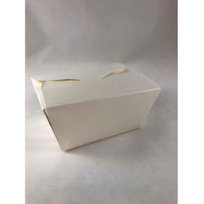 Nudelbakke, Medium 700 ml,109x89x65mm Pap, hvid, For noodles,