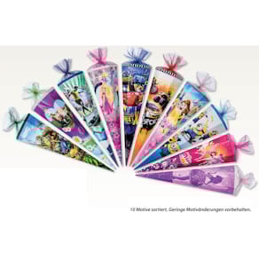 Schultüte Nestler 4220106 Geschwistertüte, 22 cm, sortiert