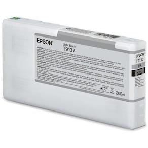 Bläckpatron EPSON T9137 Ljus Svart