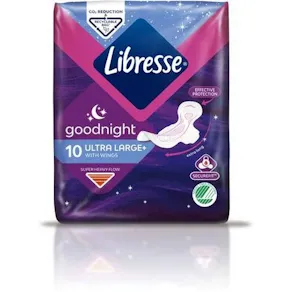 Binda LIBRESSE Ultra Large+ Wings 10/fp