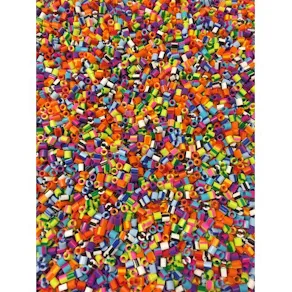 Nabbipärlor mix randiga 10000/fp