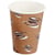Papkrus brun 12 oz/355 ml, PE-belægning, single wall