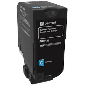 Toner LEXMARK 74C2HC0 12K cyan