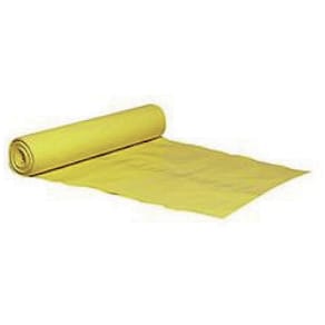 Affaldssække LD-PE 100 my, 720x1120 mm, gul, 10 stk