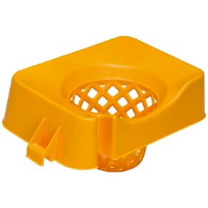 Moppeskål Vikan Twist, gul 190×265×125 mm