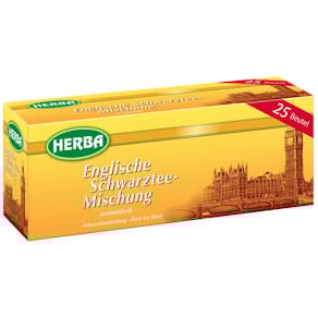 Schwarztee-Mischung HERBA Englisch, 25 x 1,5 g (unverpackt)