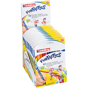 Faserschreiber edding 15 Funtastics, 12er-Set
