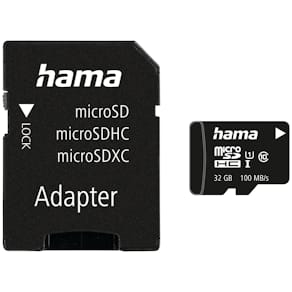 Minneskort HAMA Micro SDHC 32GB CL10