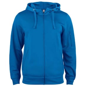 Hoodie zip funktion 021014 rblå L