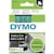 Tape Dymo D1, 9 mm, zwart op groen