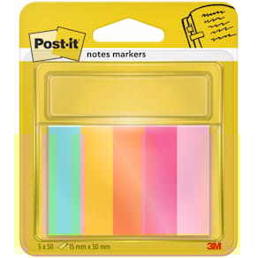Indexmarker Post-it Beachside Collection, 5 x 50 Blatt, sortiert