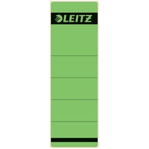 Rückenschild Leitz, kurz, breit, grün