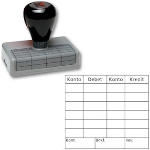 Stämpel kontering 102