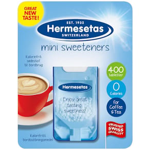 Sötningsmedel original HERMESETAS 400/fp