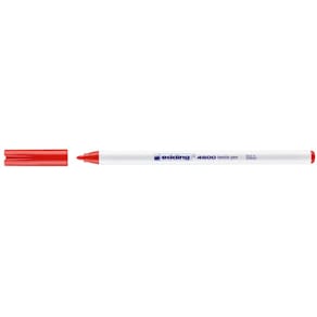 Textilstift edding T-Shirt pen, rot, 1 mm Rundspitze