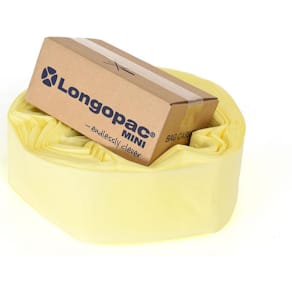 Säckkassett LONGOPAC Mini Standard 60m gul