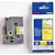 Tape Brother TZe voor P-Touch, 18 mm, zwart op geel, extra klev.