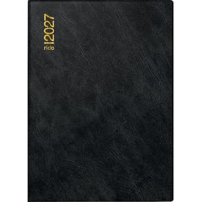 Taschenkalender RIDO Technik III 2027, PVC, schwarz
