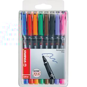 Folienstift STABILO OHPen universal, F, Etui, 8 Stück
