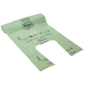Insatspåse knyt BIOBAG 20L 15 grön 25/rl