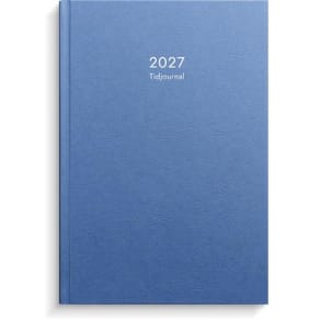 Tidjournal 2027 blå