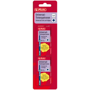 Tintenpatronen Herlitz, 2 x 5 St., blau