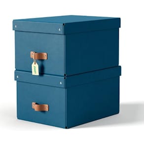 Förvaringslåda Leitz Puro 17L blå 2/fp