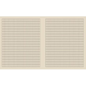 Arbeidsbok 17x21 80g 5x10 rutet