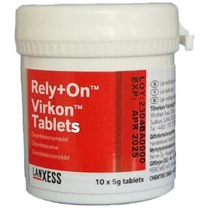 Desinfektionsmedel Virkon 10x5g/fp