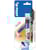 Gelroller Pilot FriXion Ball, blister van 4 stuks (1 roller + 3 vullingen), zwart