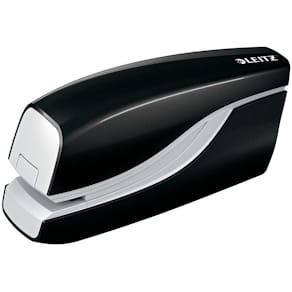 Elektrisches Heftgerät Leitz WOW, metallic schwarz