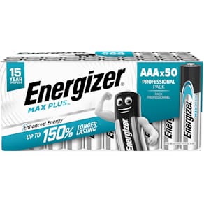 Batteri ENERGIZER Max Plus AAA 50/fp