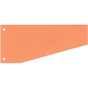 Trennstreifen WEKRE Trapez, 100 Stück, orange