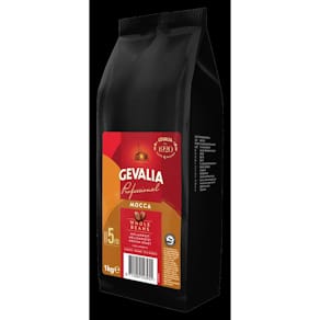 Kaffe GEVALIA Mocca Hela bönor 1kg 8/krt